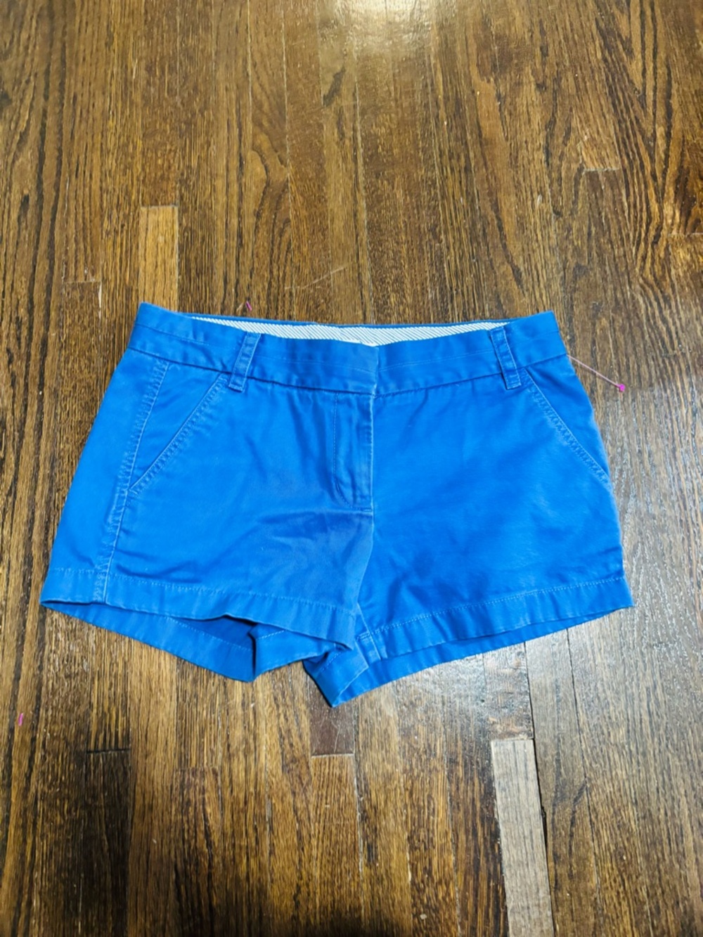 J.CREW, Chino Women's Blue Shorts, Size 6